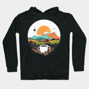 Nature, coffee, serenity, peace. Hoodie